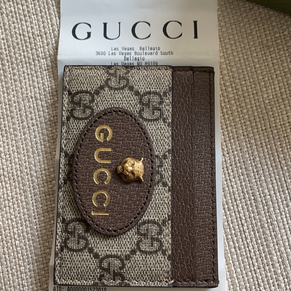 Gucci card case